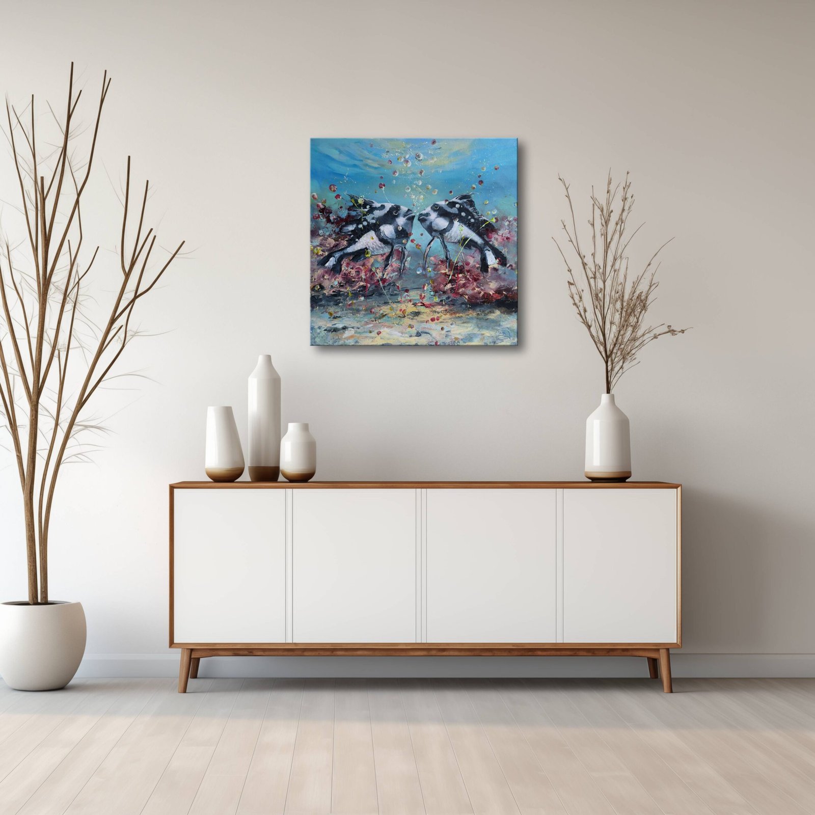 Paveikslas "PRIEŠINGYBĖS TRAUKIA" PARDUOTA - Image 2