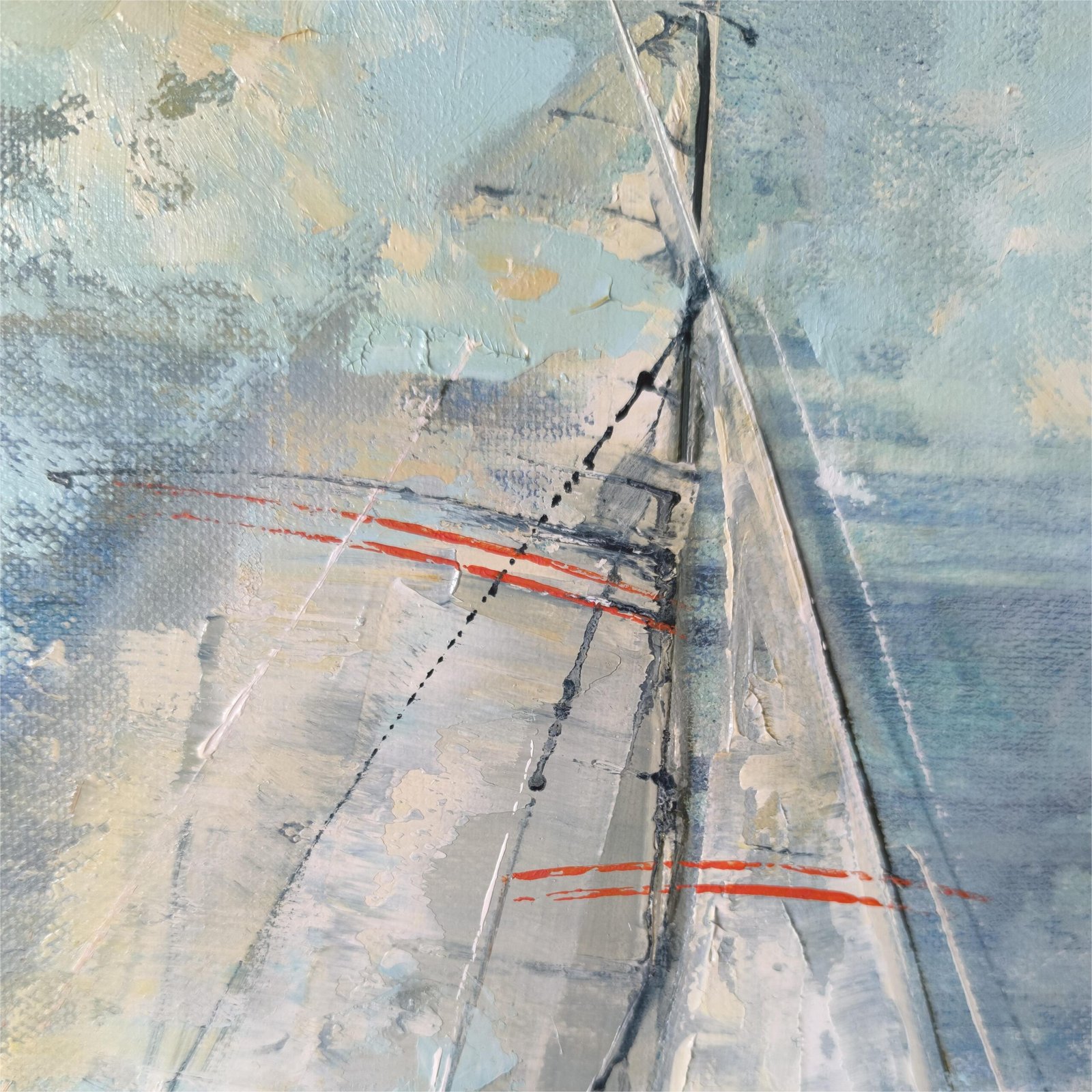 Paveikslas su burlaiviu "PASITIKĖJIMAS IR LAISVĖ" - Image 5