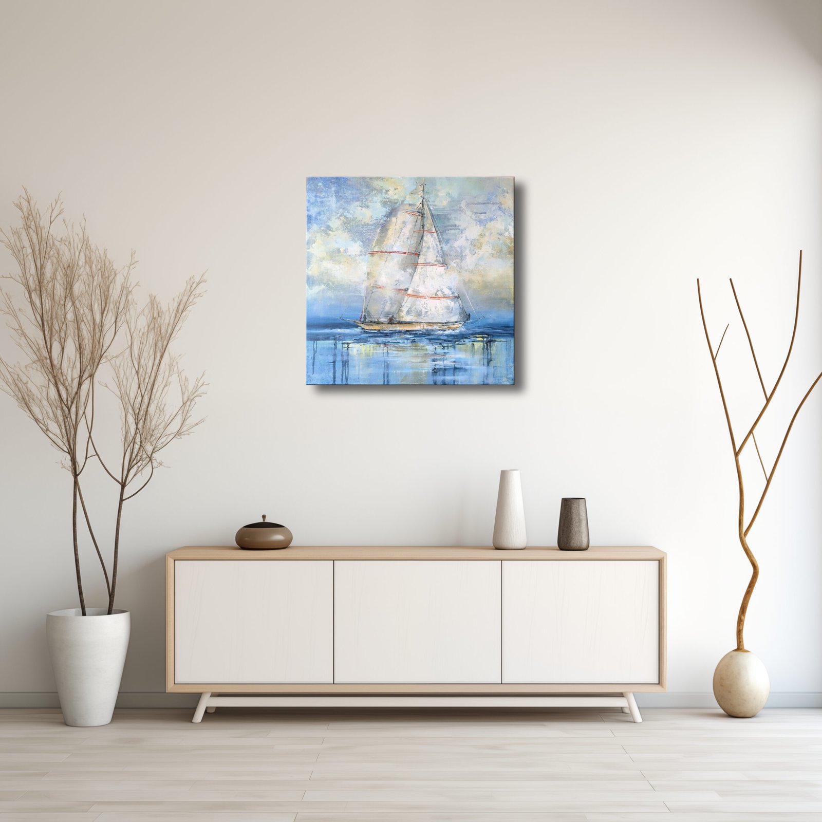 Paveikslas su burlaiviu "PASITIKĖJIMAS IR LAISVĖ" - Image 6