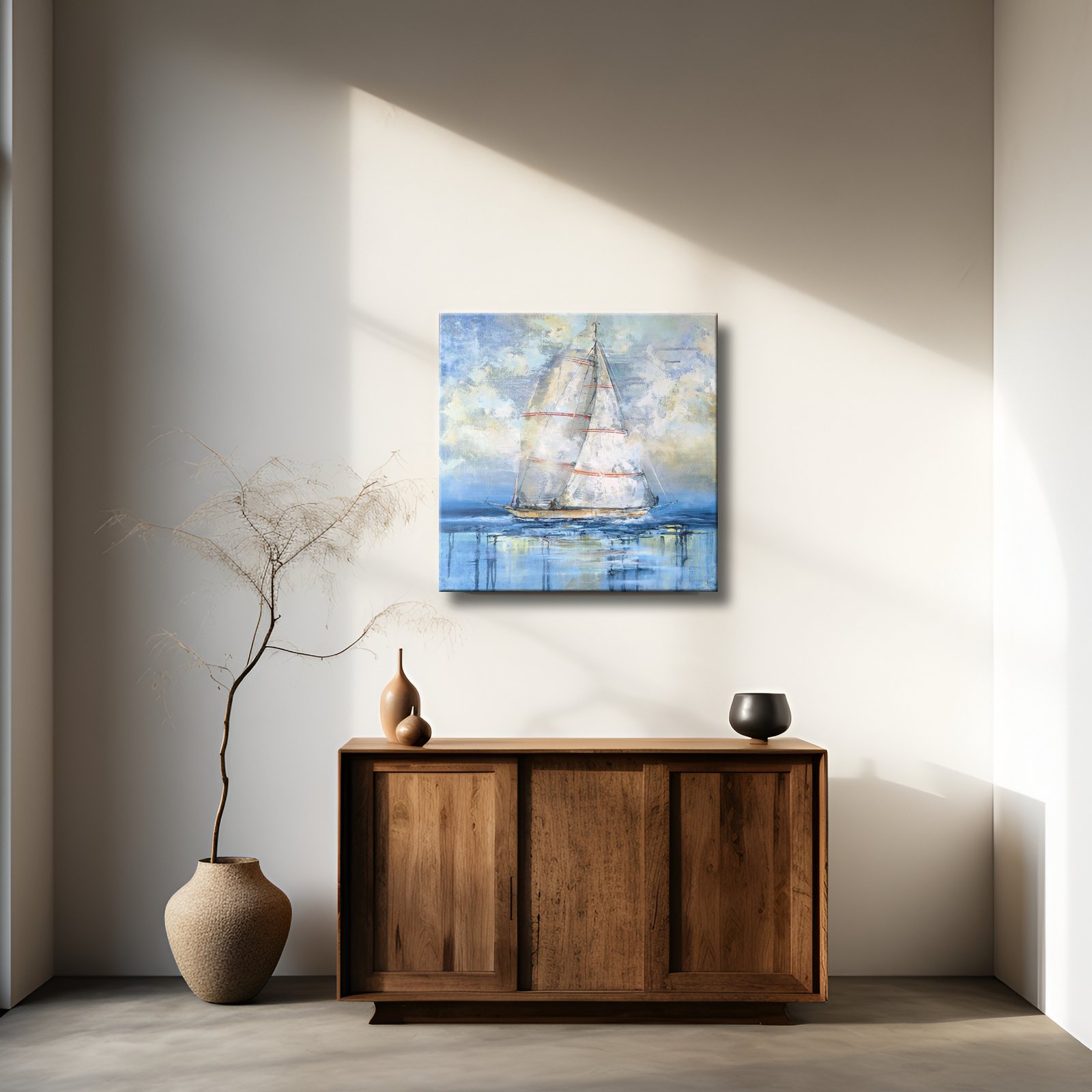 Paveikslas su burlaiviu "PASITIKĖJIMAS IR LAISVĖ" - Image 8