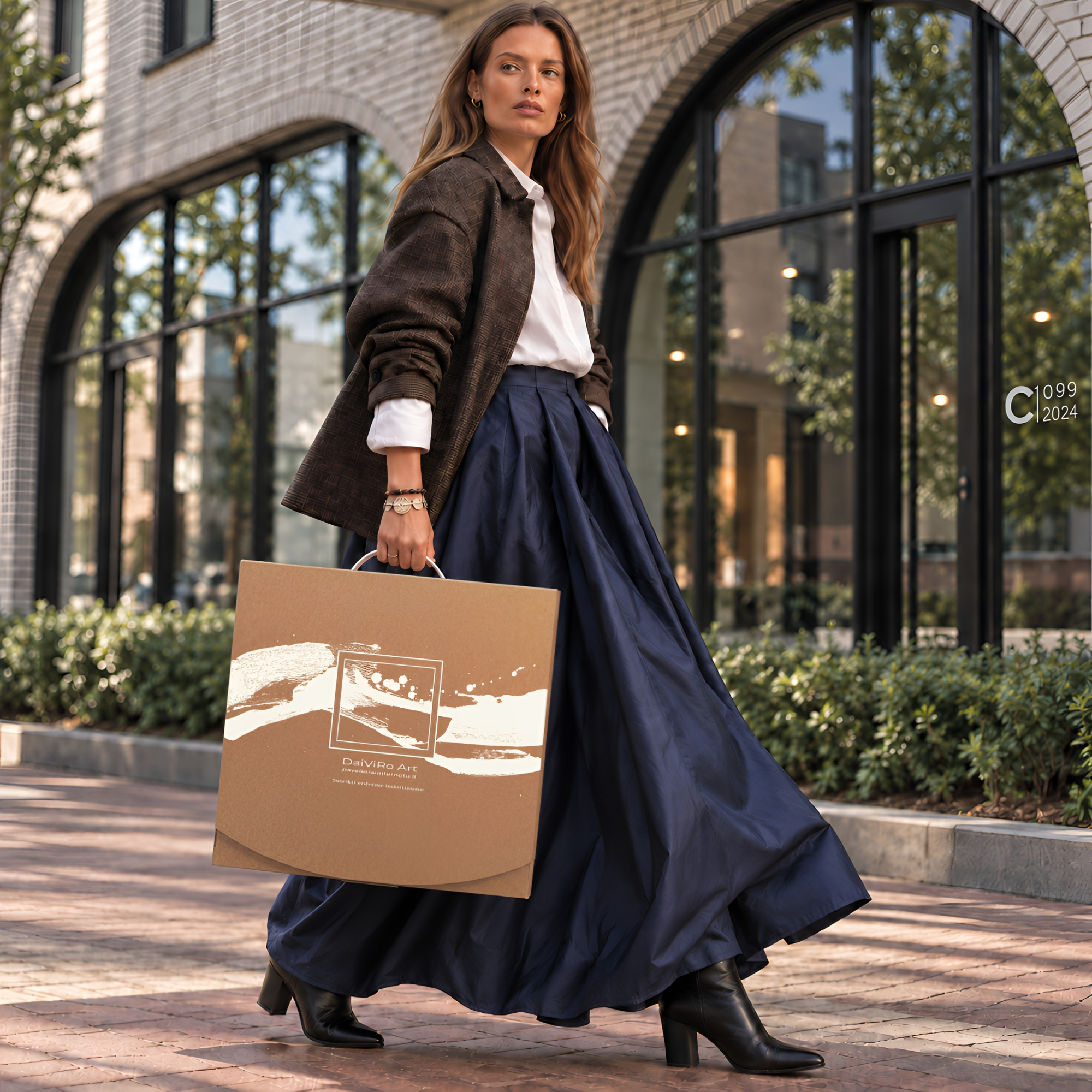Meno dovana su DaiViRo Art dėžute – giclée reprodukcija „Vėjo kryptimi“