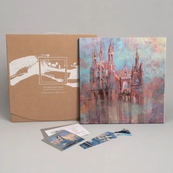 „Labas rytas, Ona“ giclée reprodukcija ant drobės su DaiViRo Art dovanų dėžute